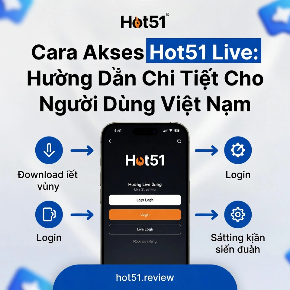 Cara Akses Hot51 Live - Hướng Dẫn Truy Cập Nhanh