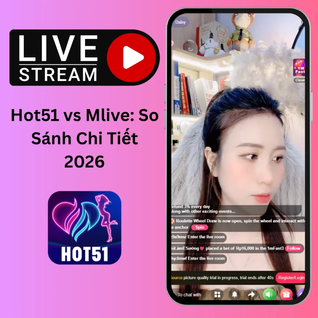 Hot51 vs Mlive Nền Tảng Nào Tốt Hơn
