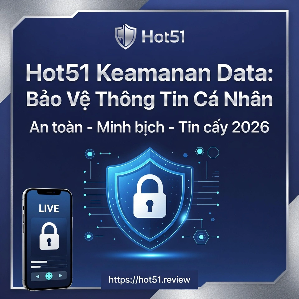Hot51 Keamanan Data An Toàn Khi Livestream
