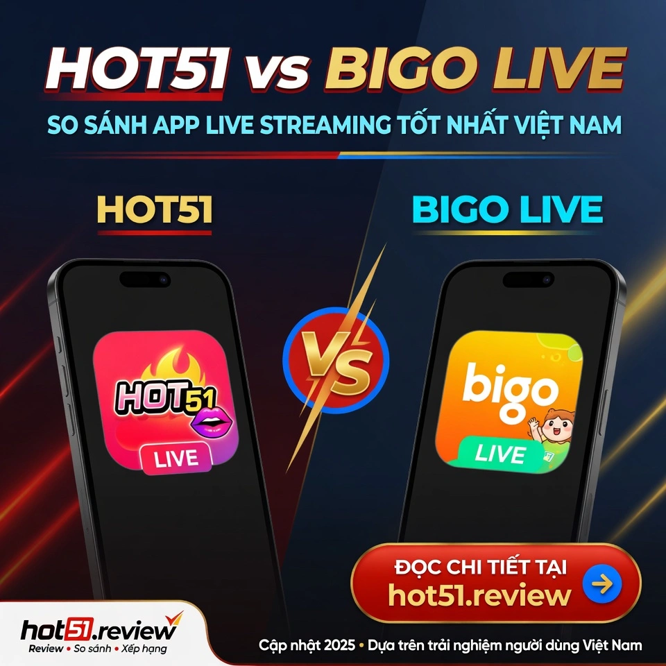 Hot51 vs Bigo Live App Nào Tốt Hơn 2026